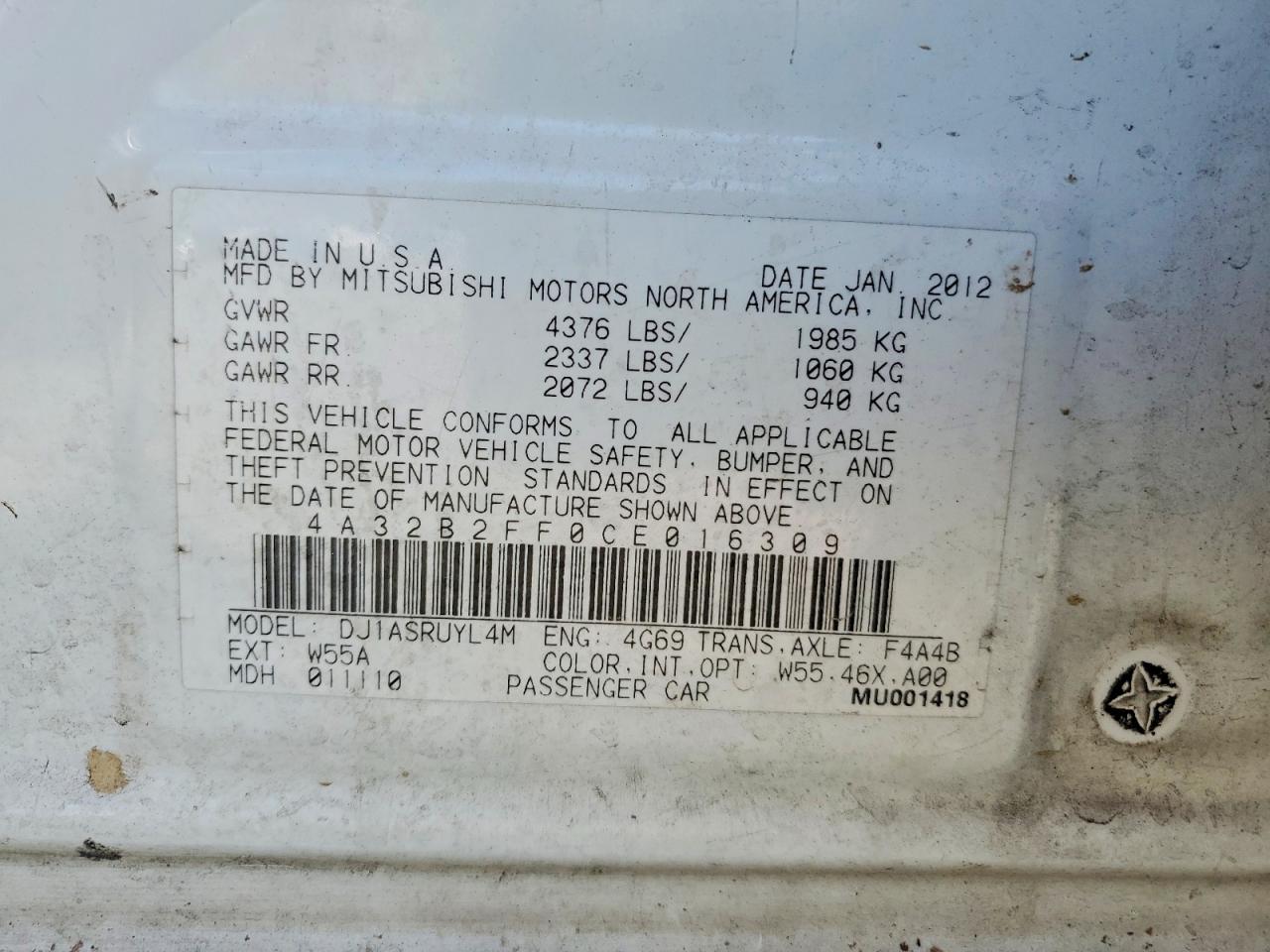 Mitsubishi Galant Fe