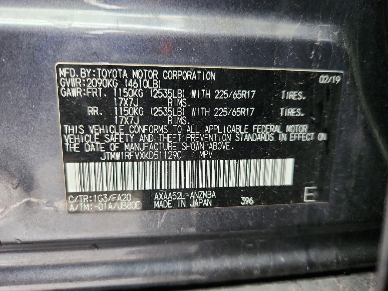 Toyota RAV4 Xle