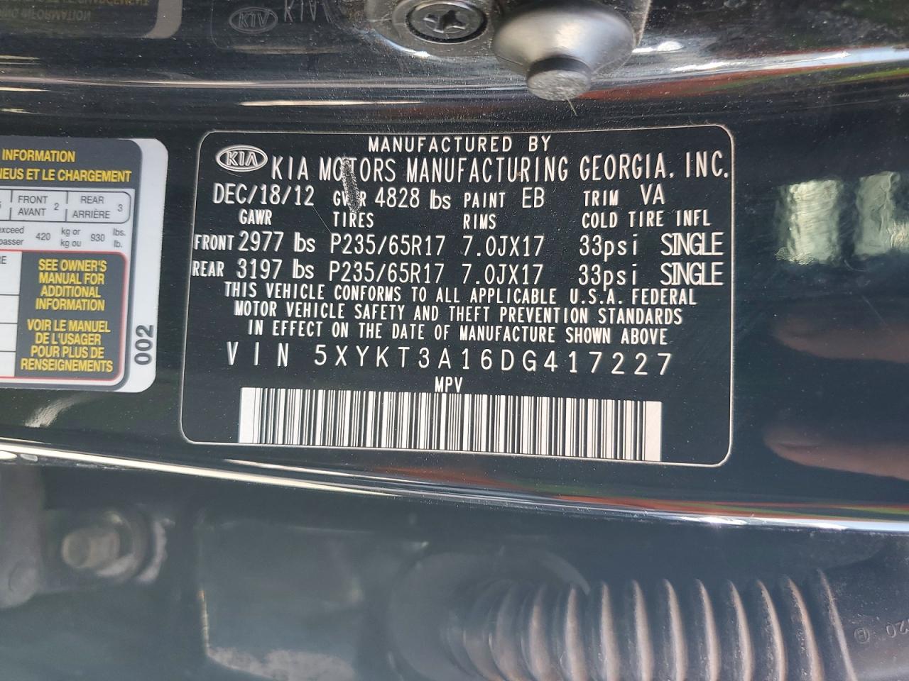 Kia Sorento Lx