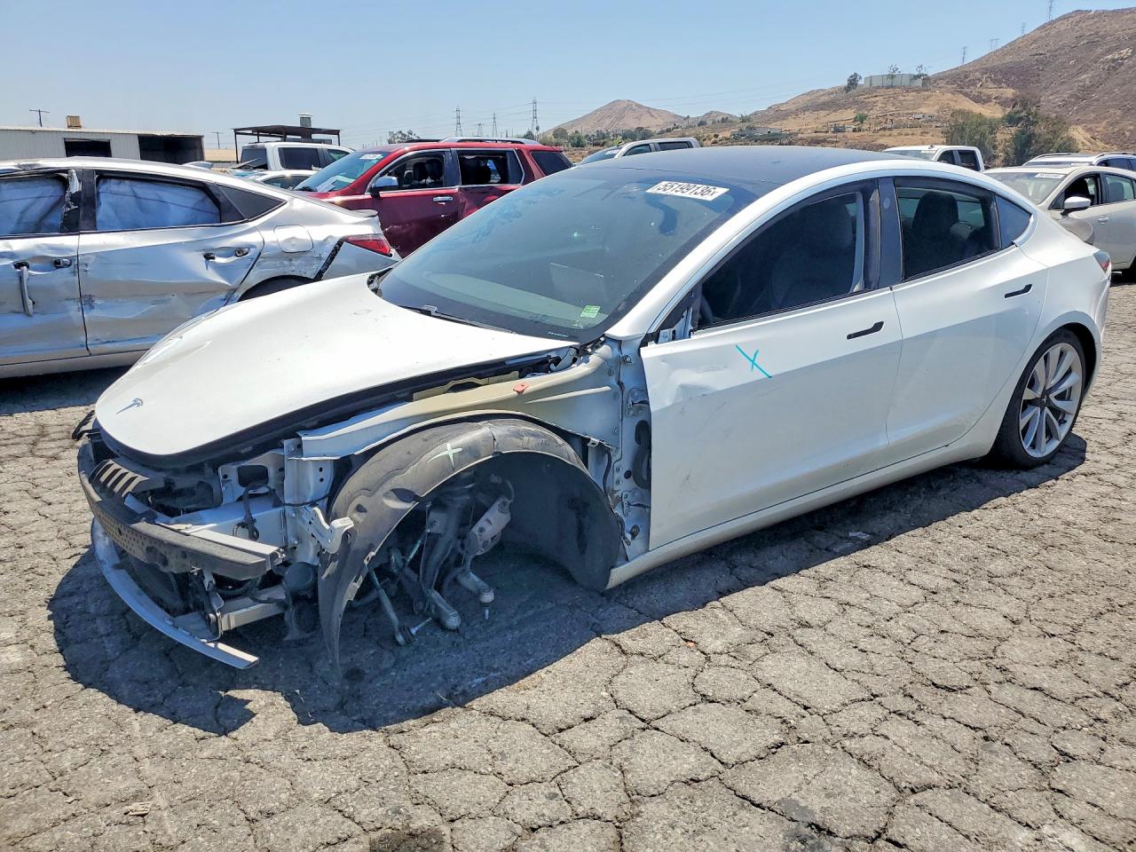 Salvage Tesla Model 3 Image