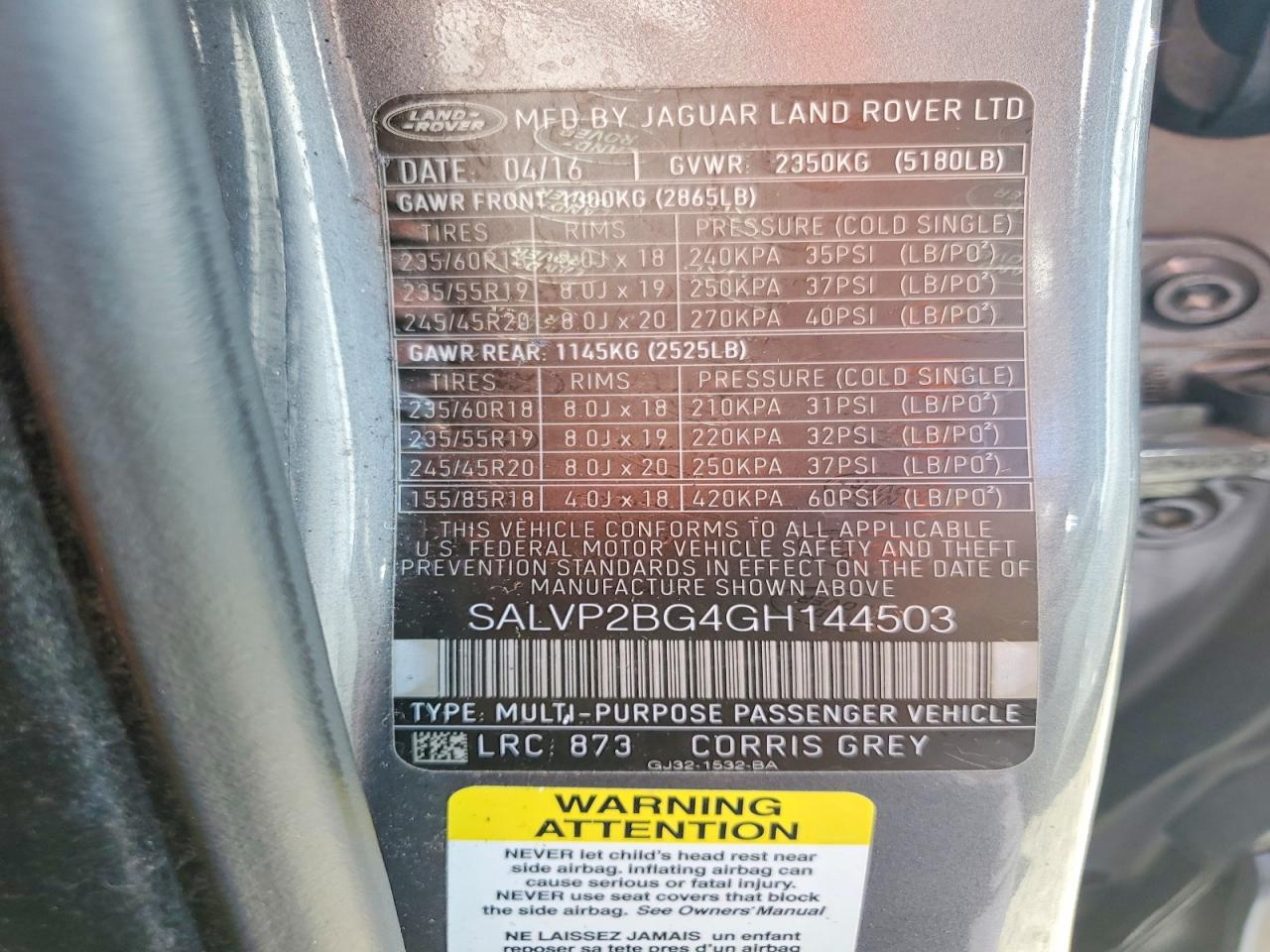 Land Rover Range Rover Se