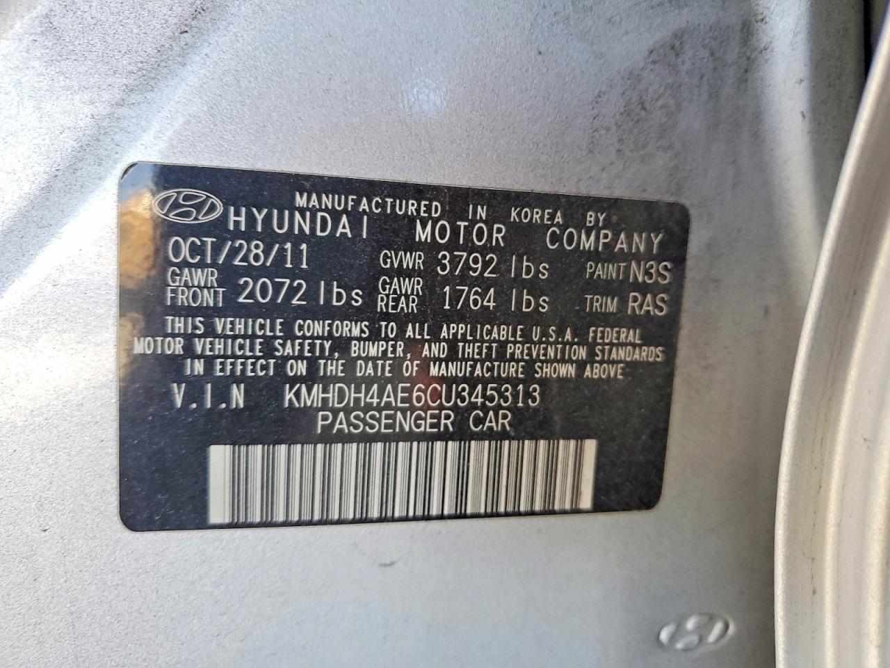 Hyundai ELANTRA Gls