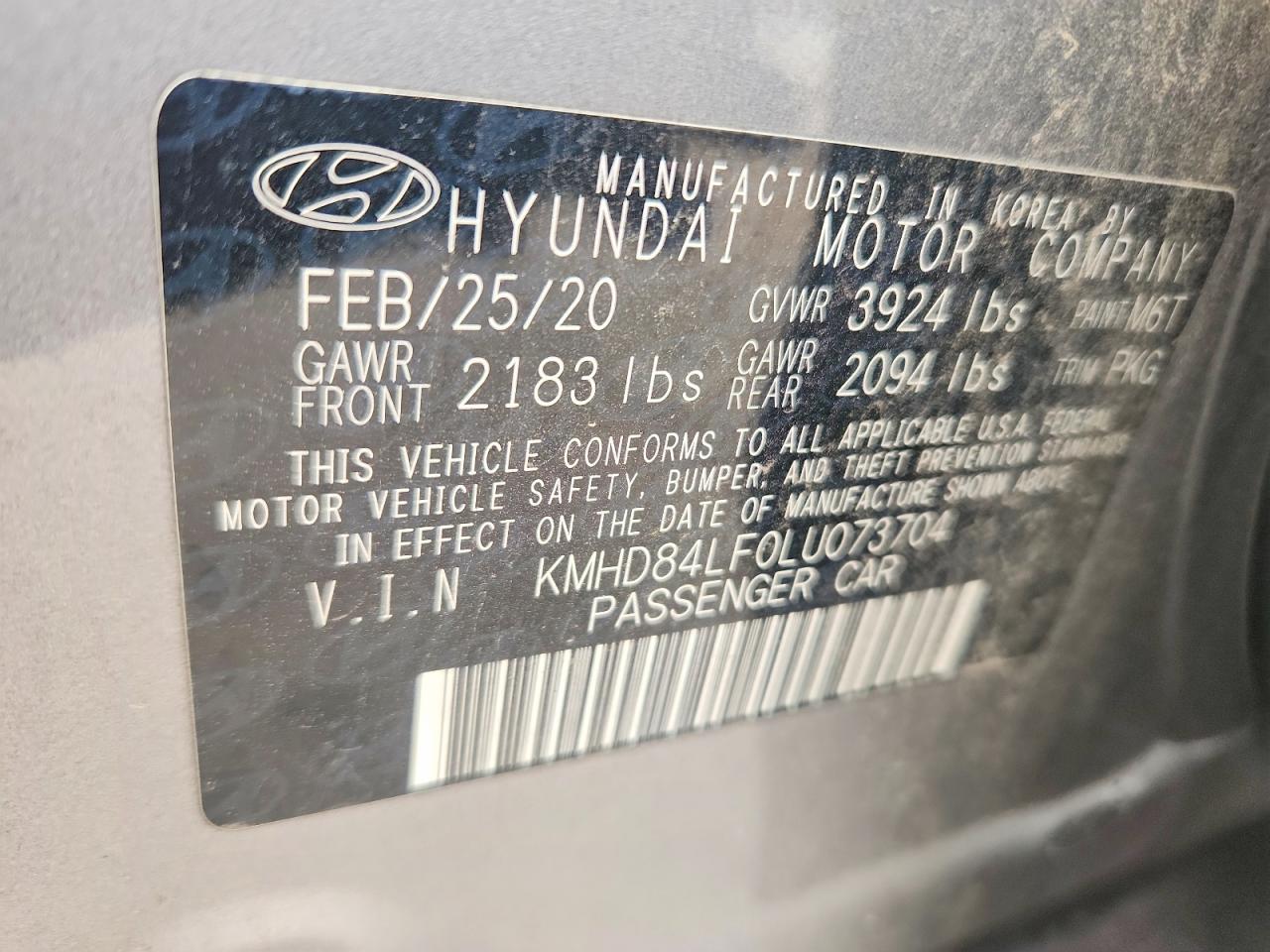 Hyundai ELANTRA Value Edition