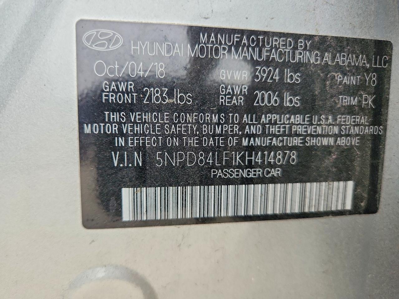 Hyundai ELANTRA Sel