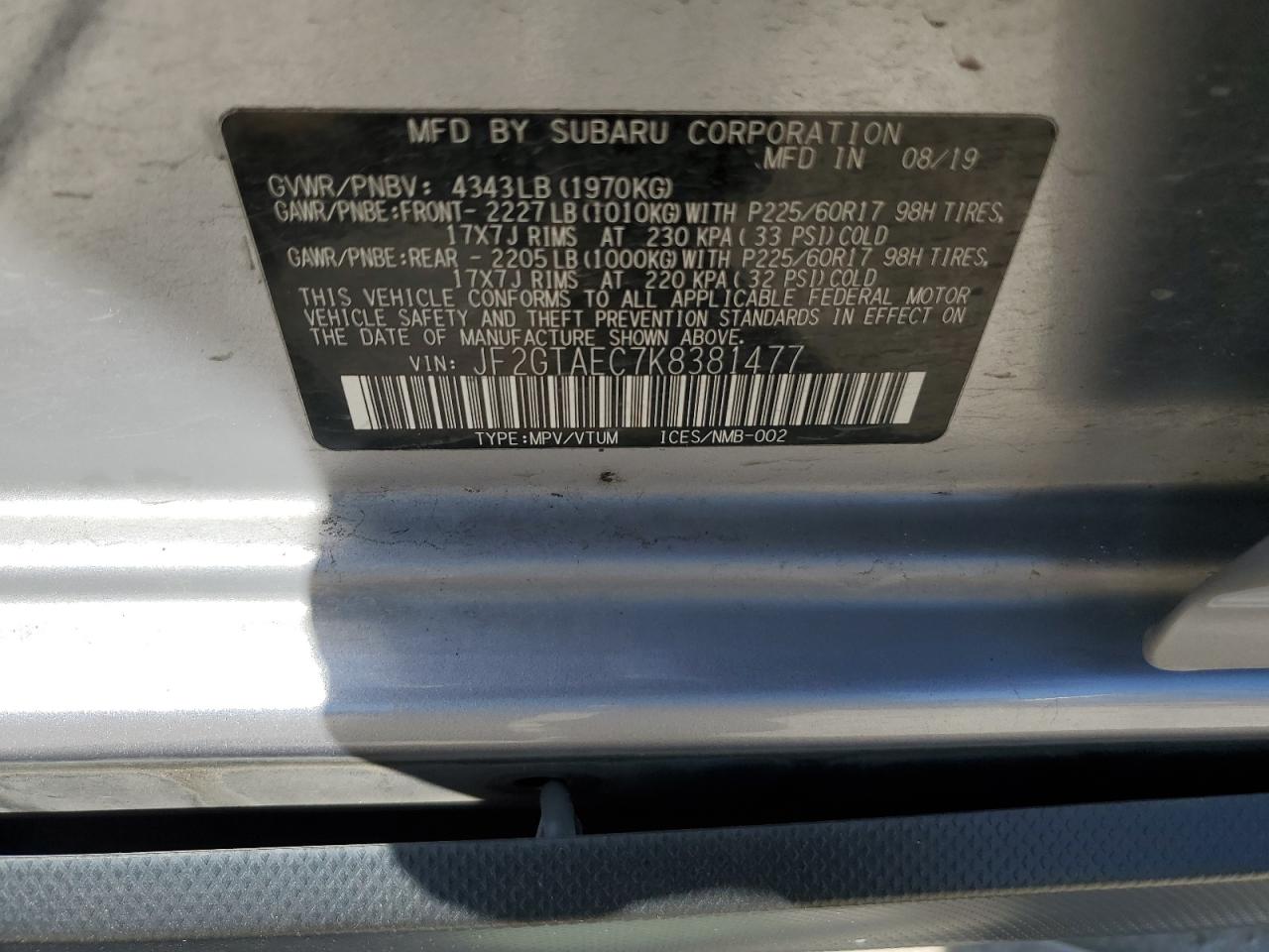 Subaru Crosstrek Premium