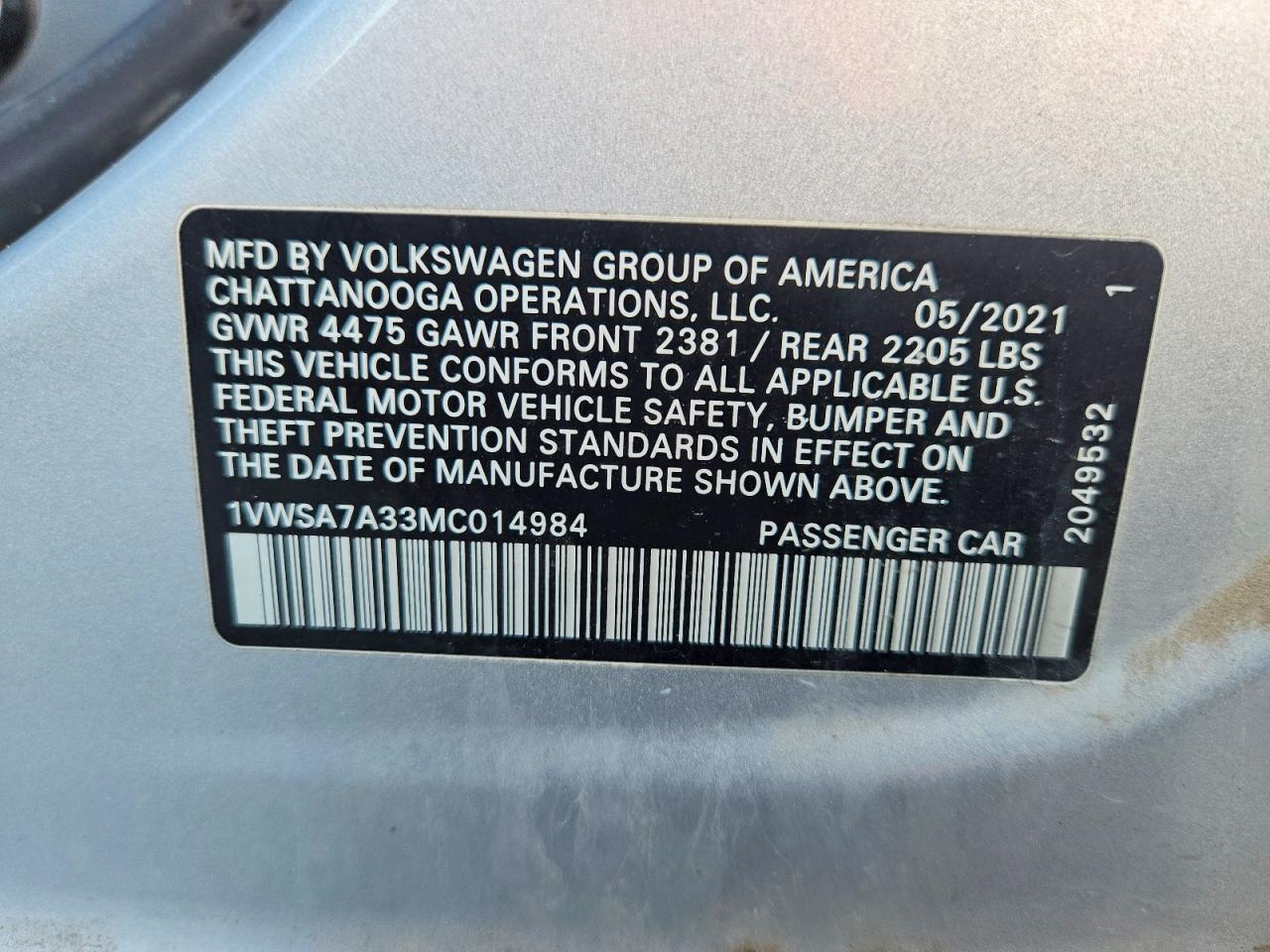Volkswagen Passat Se