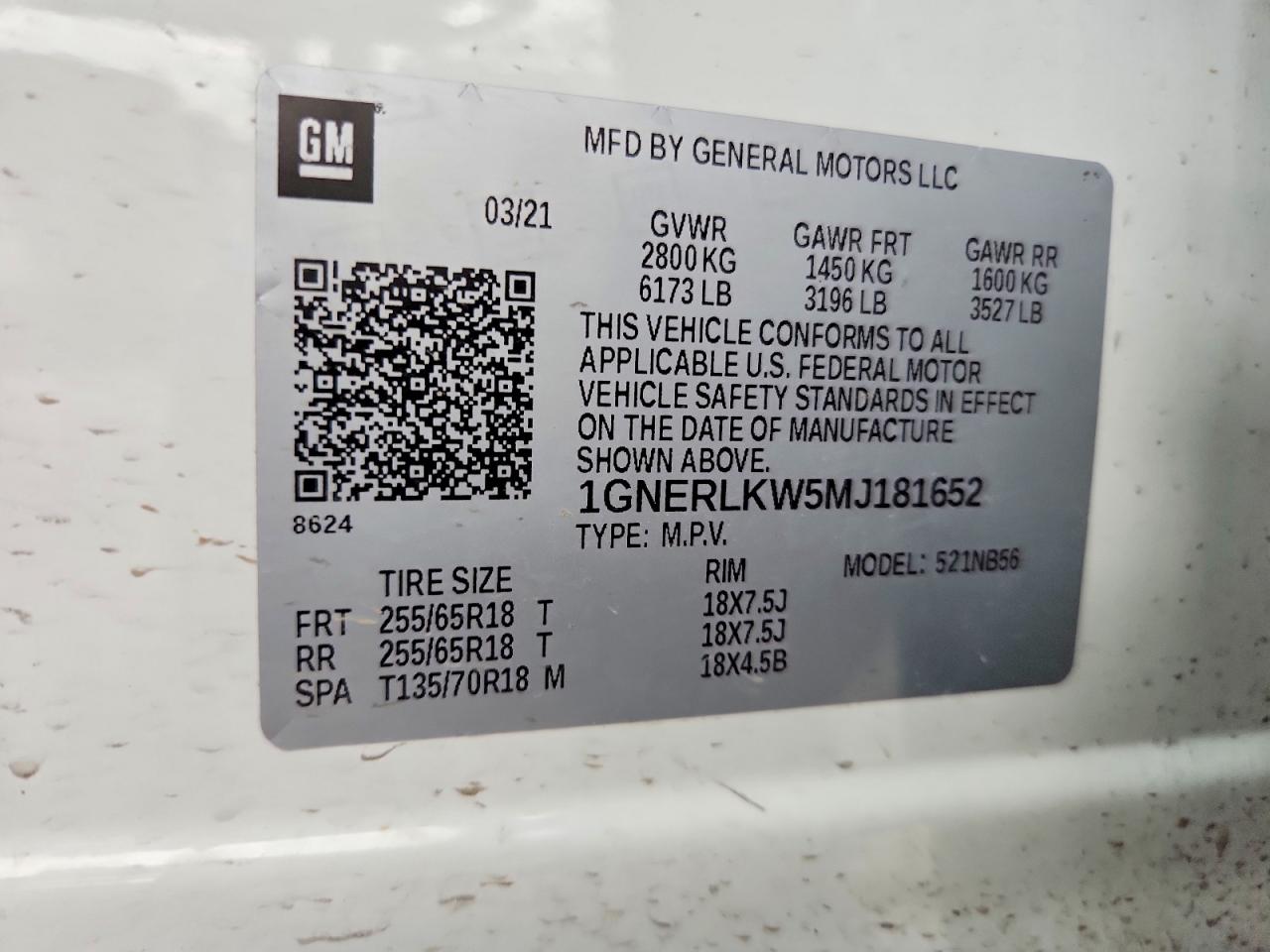 Chevrolet Traverse Ls