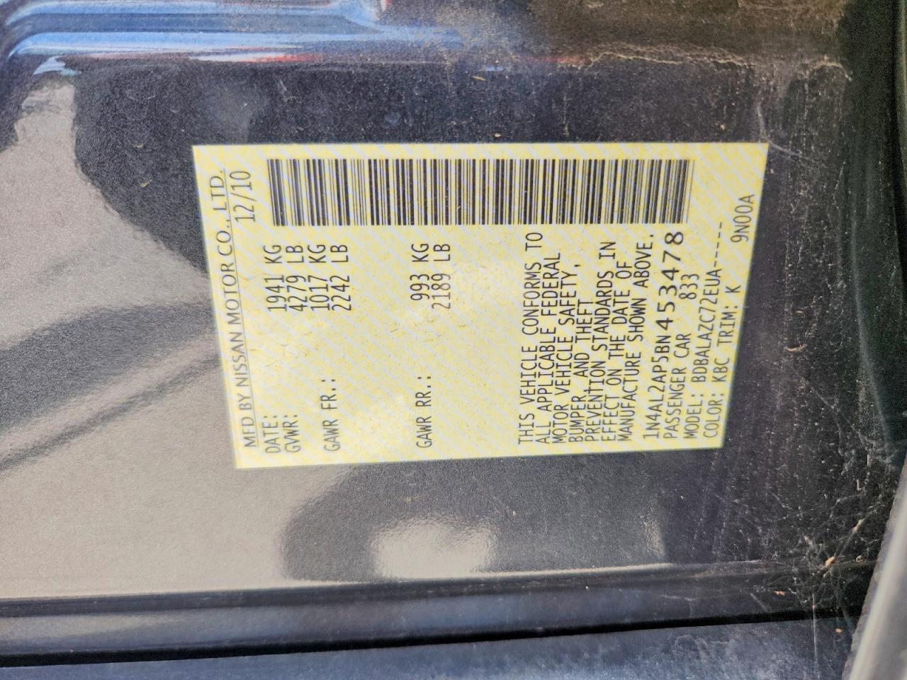 Nissan Altima 2.5
