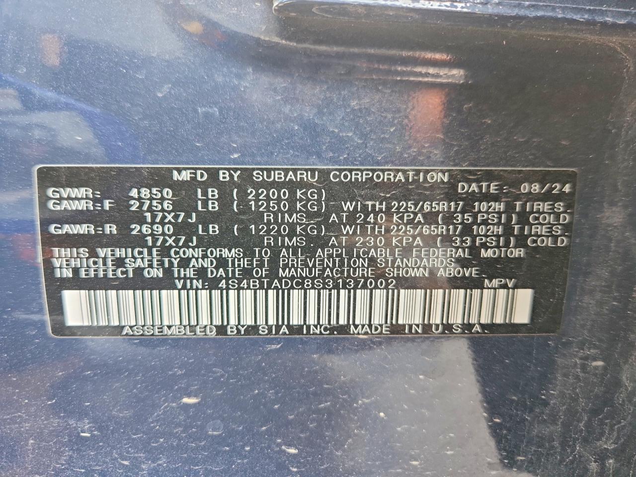 Subaru Outback Premium