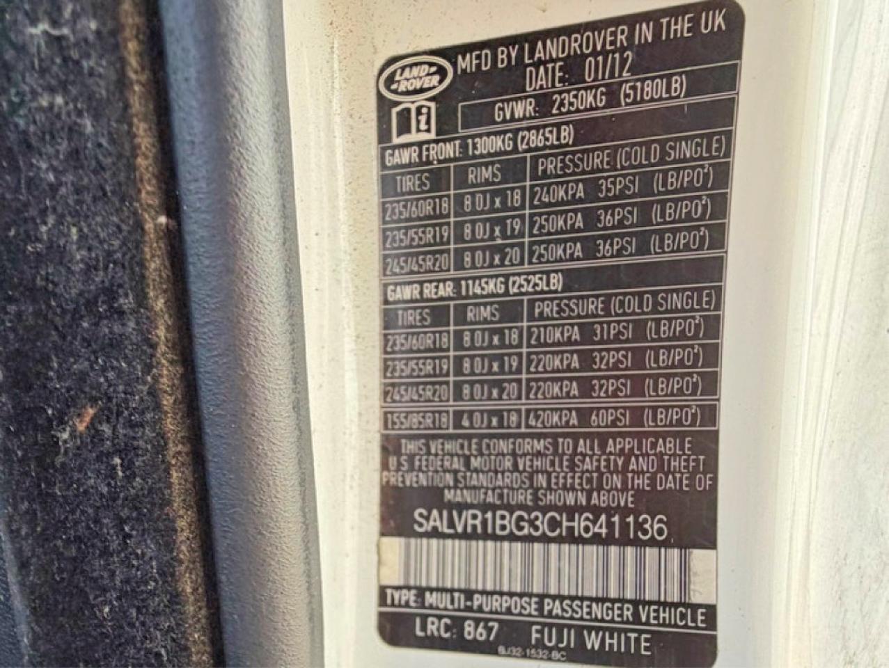 Land Rover Range Rover Pure Premium