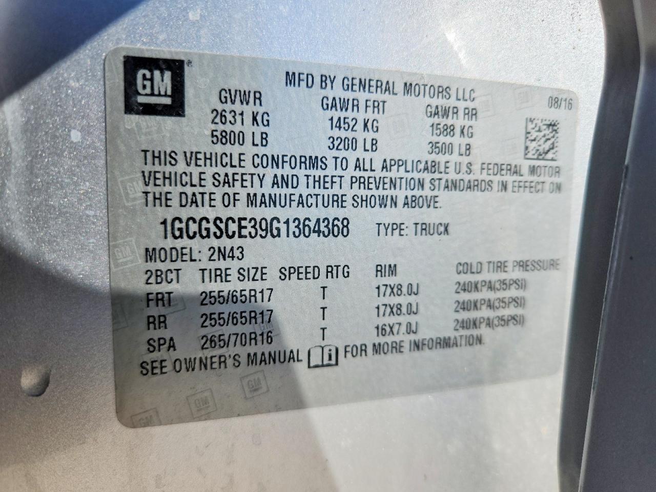 Chevrolet Colorado Lt
