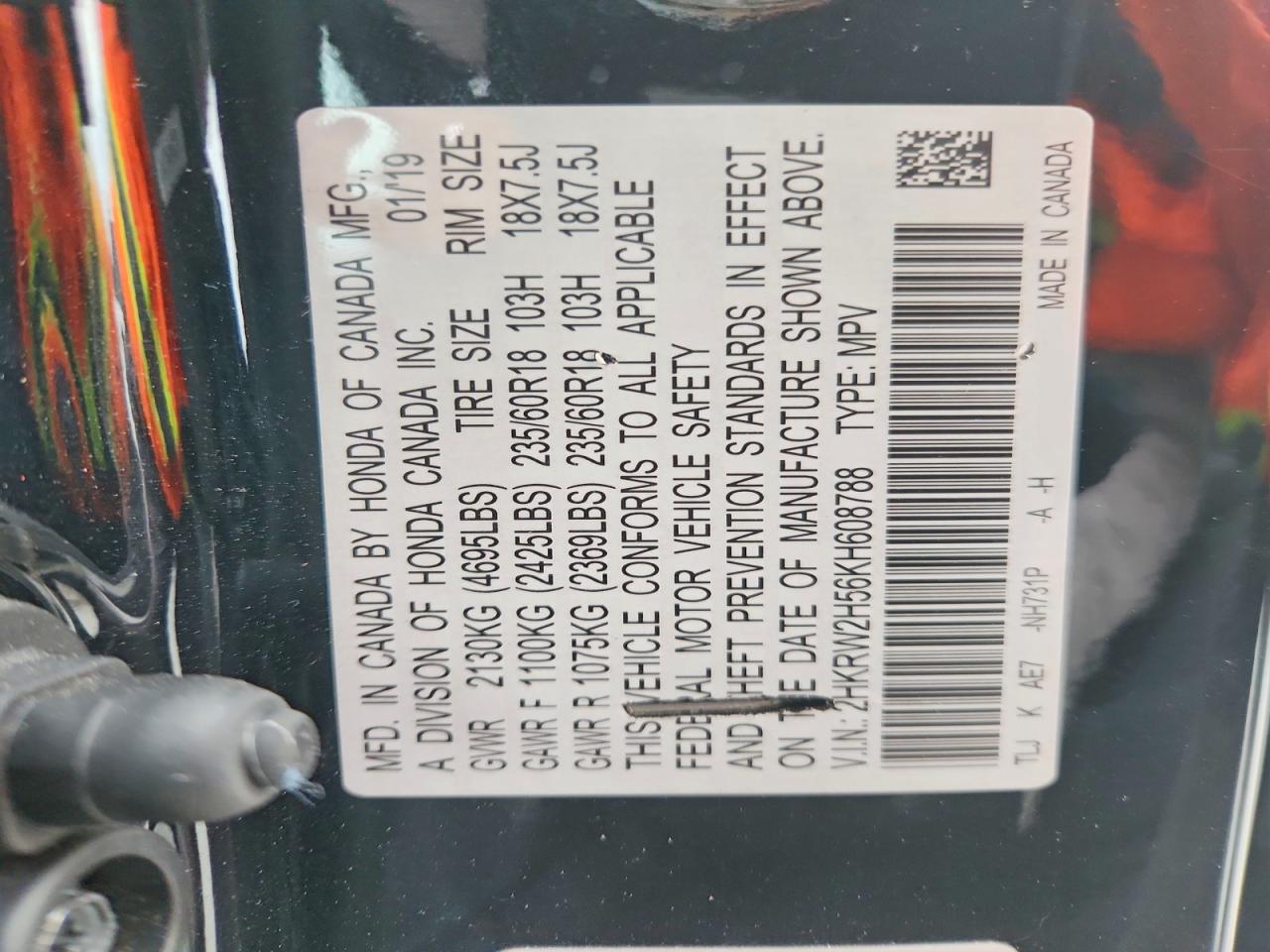 Honda Crv Ex