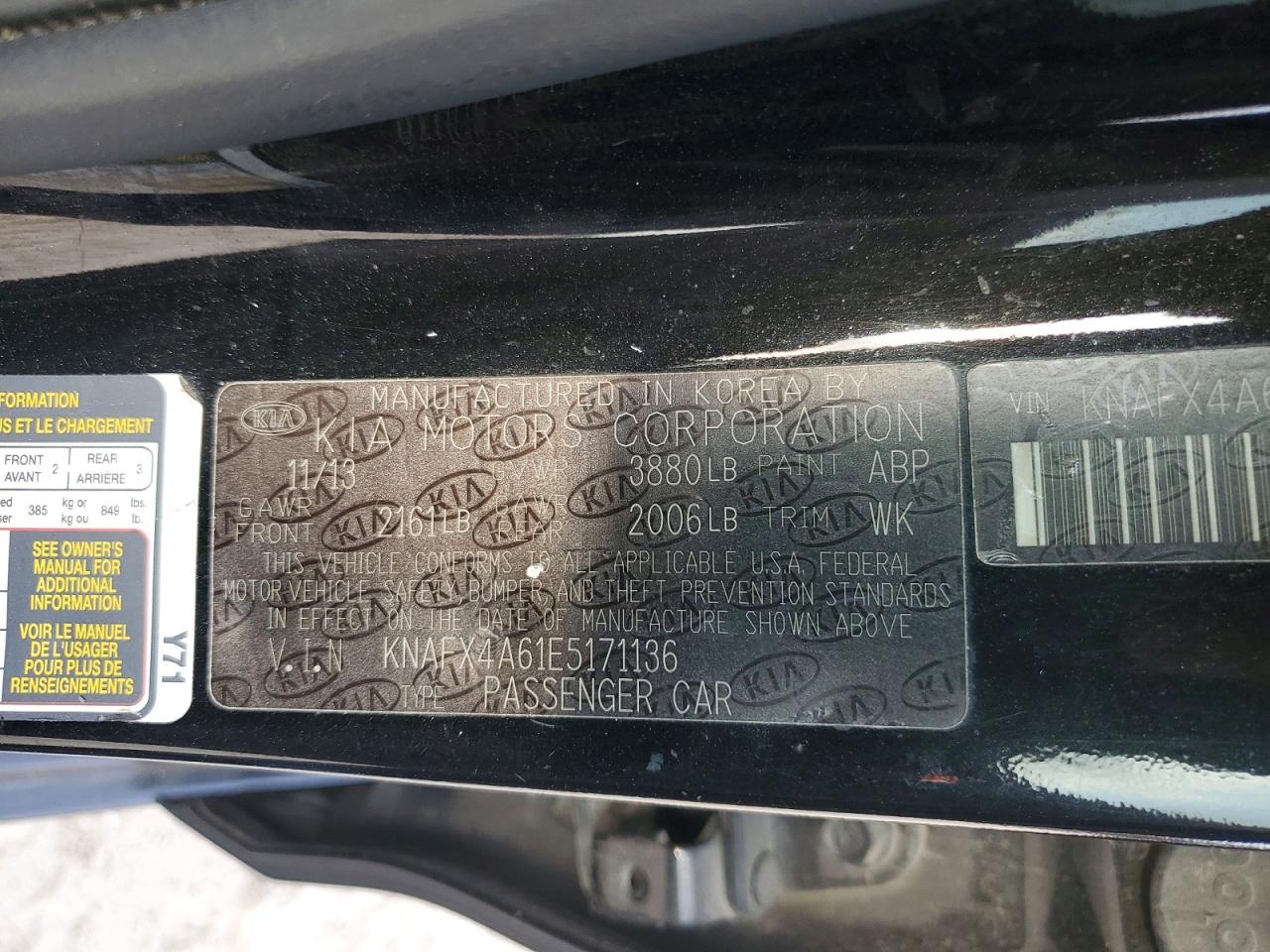 Kia Forte Lx