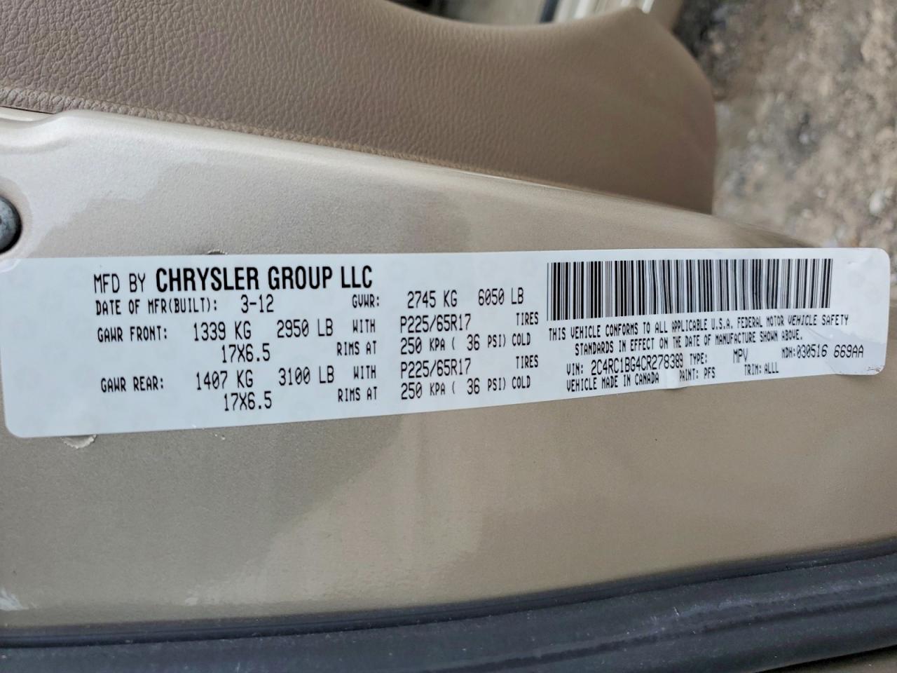 Chrysler Minivan Touring