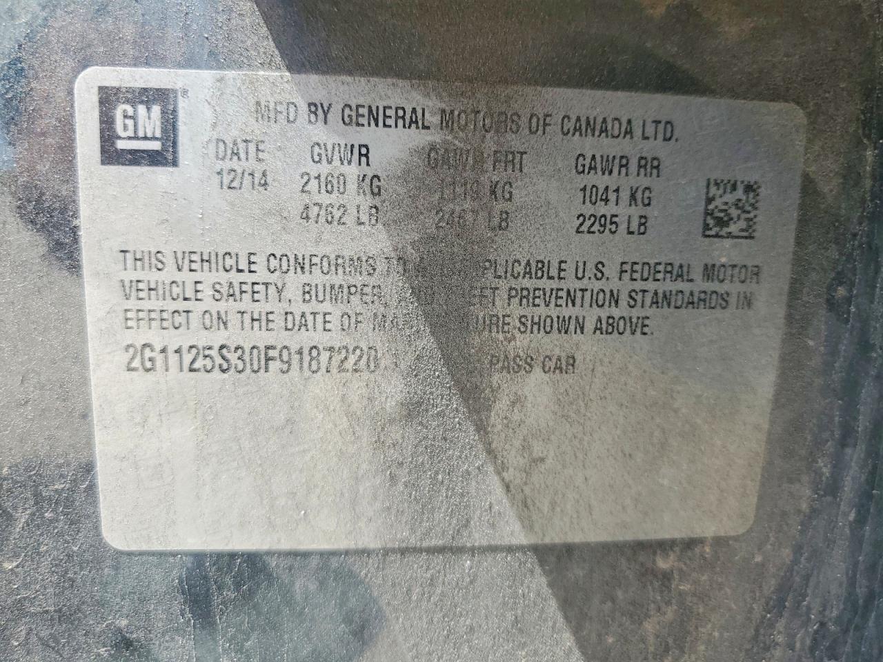 Chevrolet Impala Lt
