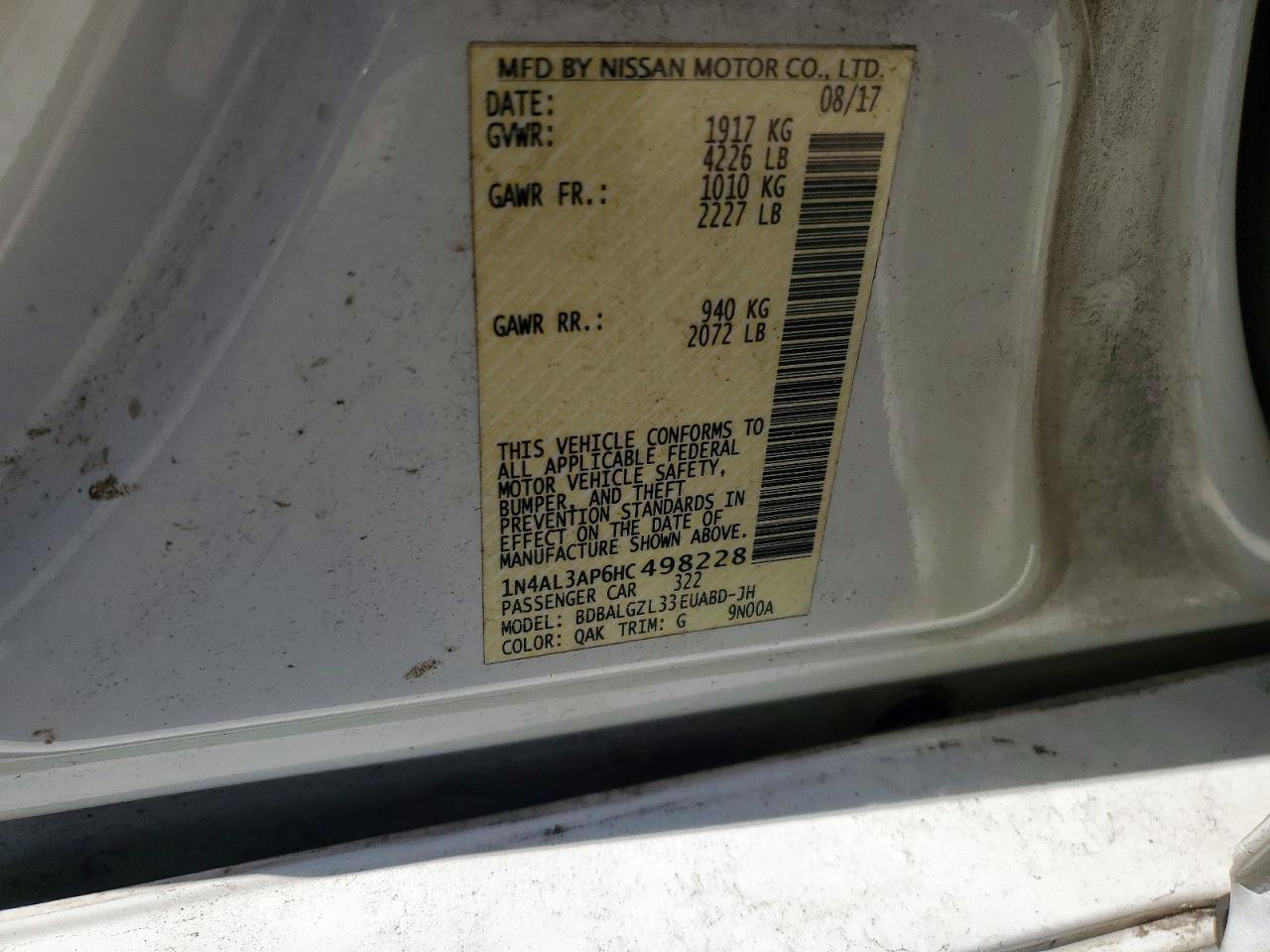 Nissan Altima 2.5 S