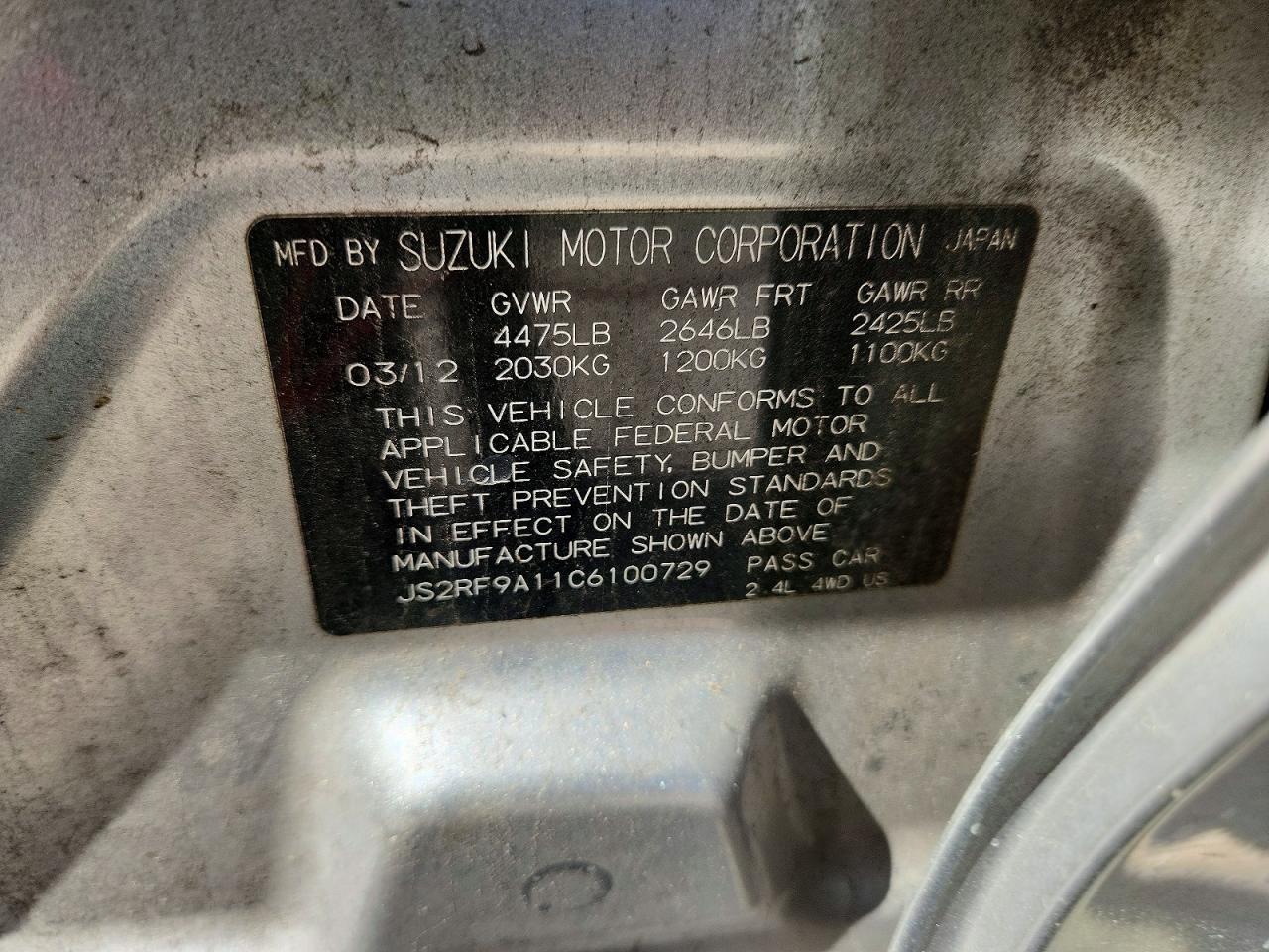 Suzuki Kizashi S