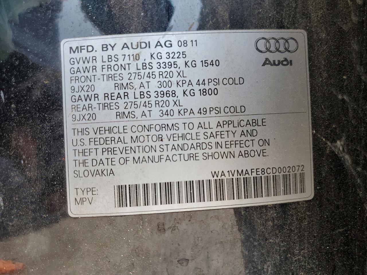Audi Q7 Prestige