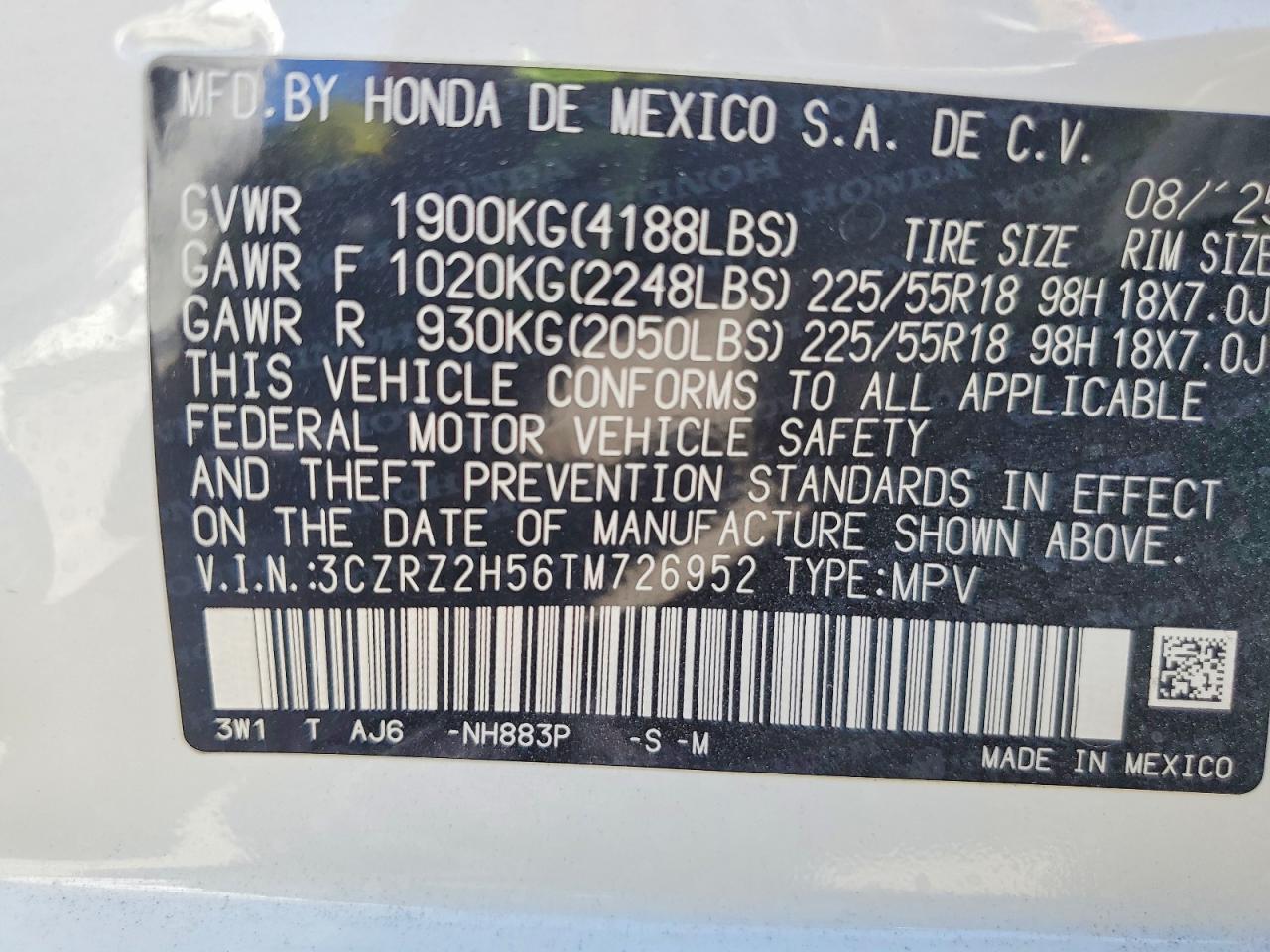 Honda HR-V Sport