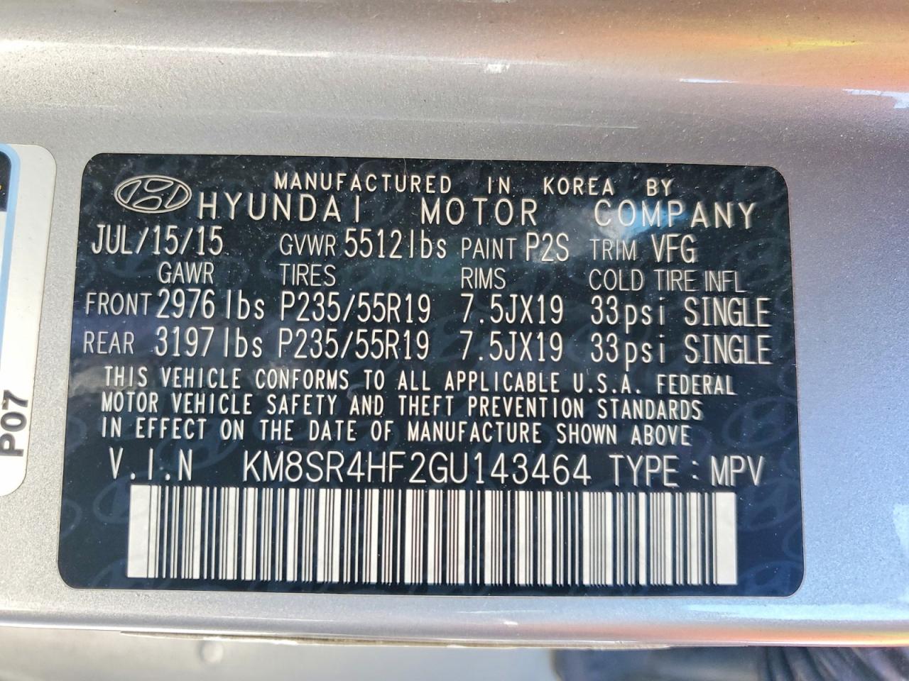 Hyundai SANTA FE Limited
