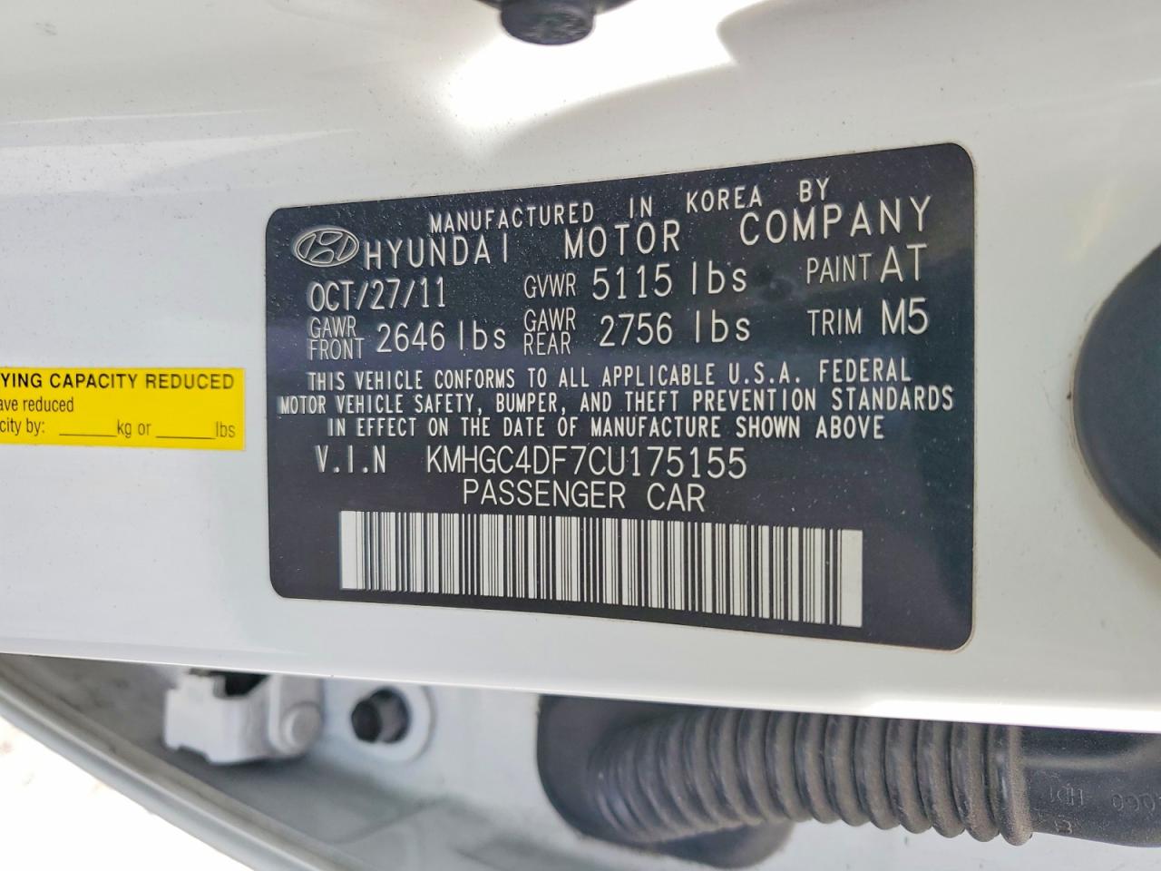 Hyundai Genesis 4.6l V8