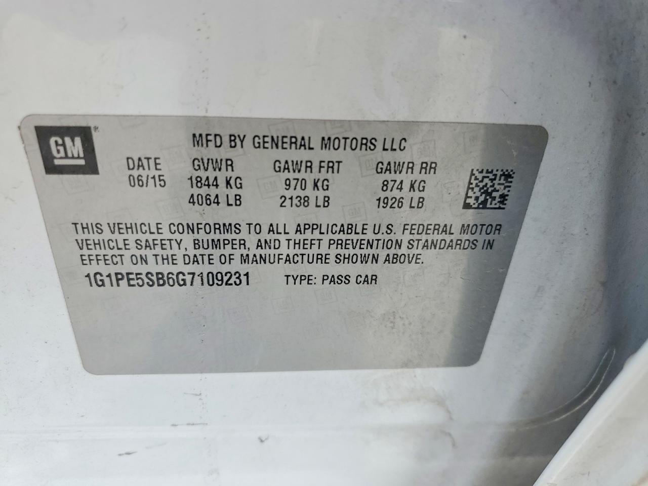 Chevrolet Cruze Ls