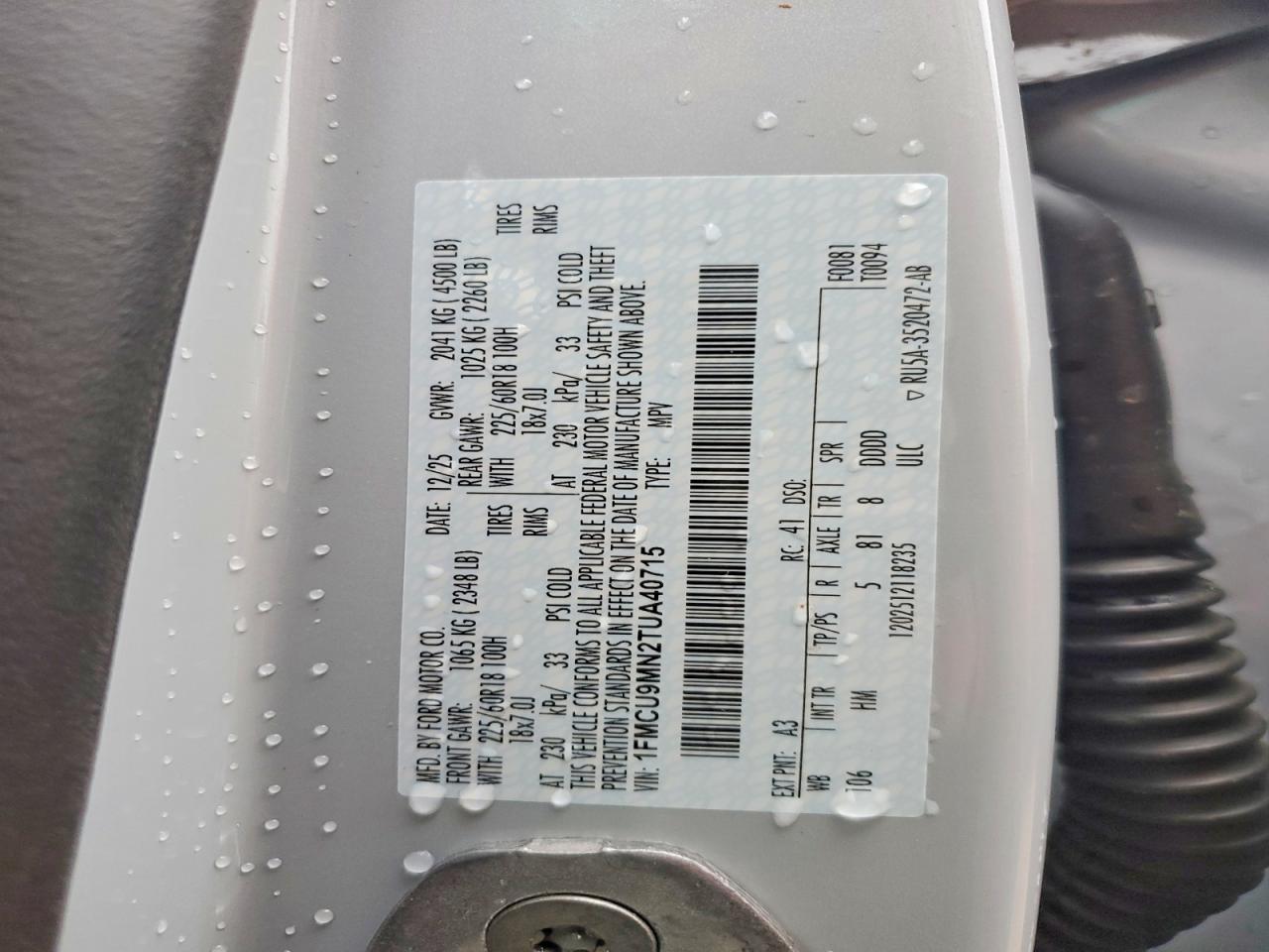 Ford Escape St Line