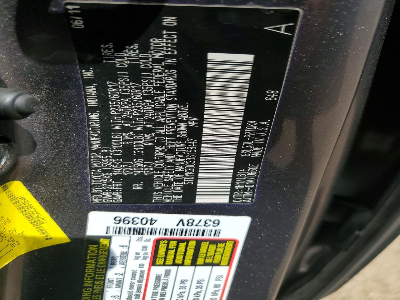Toyota Sienna Xle 8-passenger