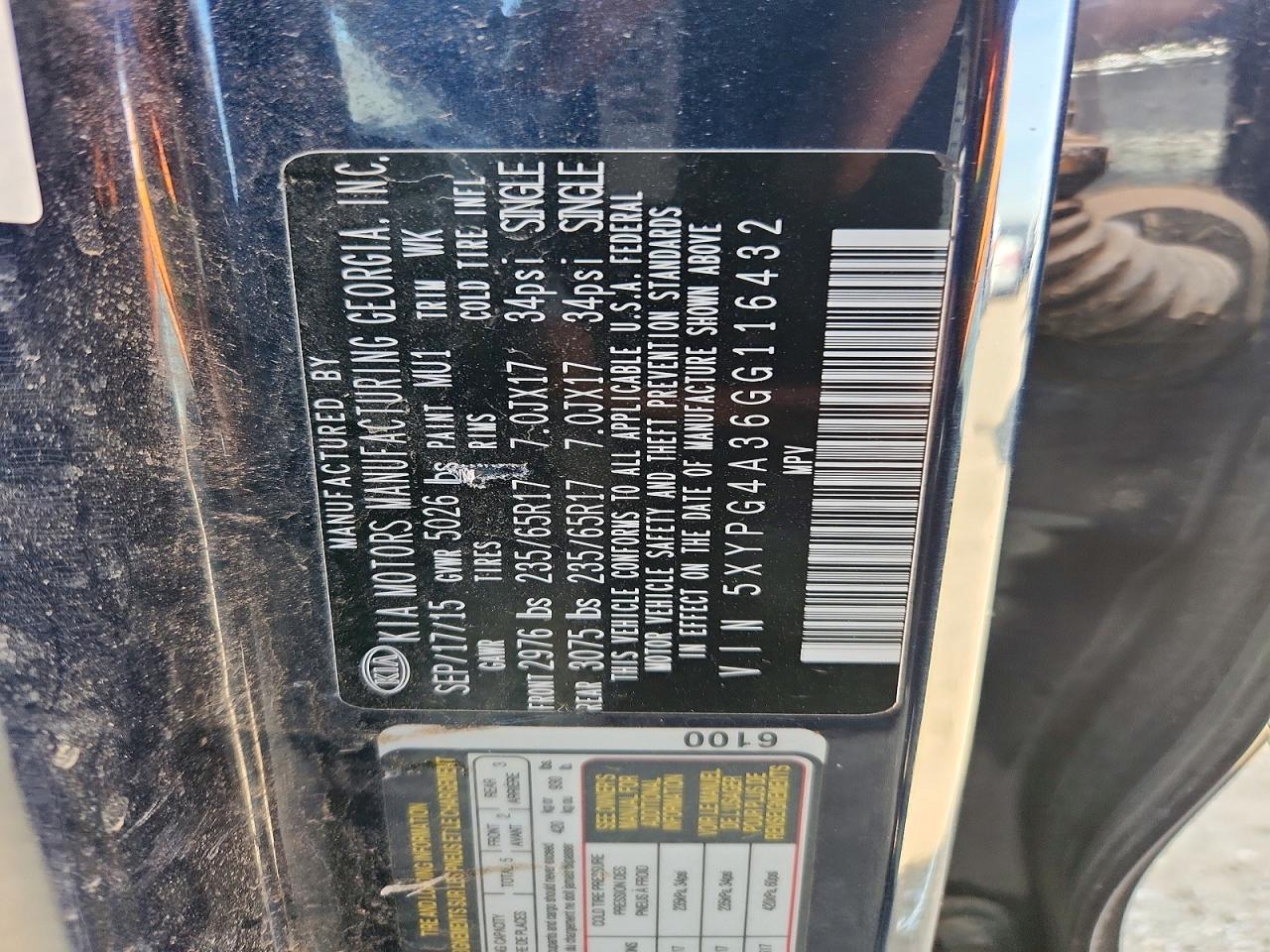 Kia Sorento Lx