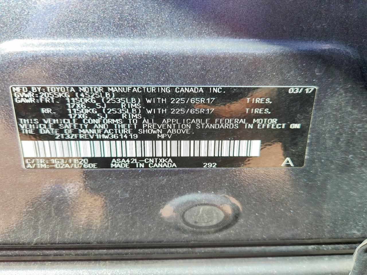 Toyota RAV4 Le