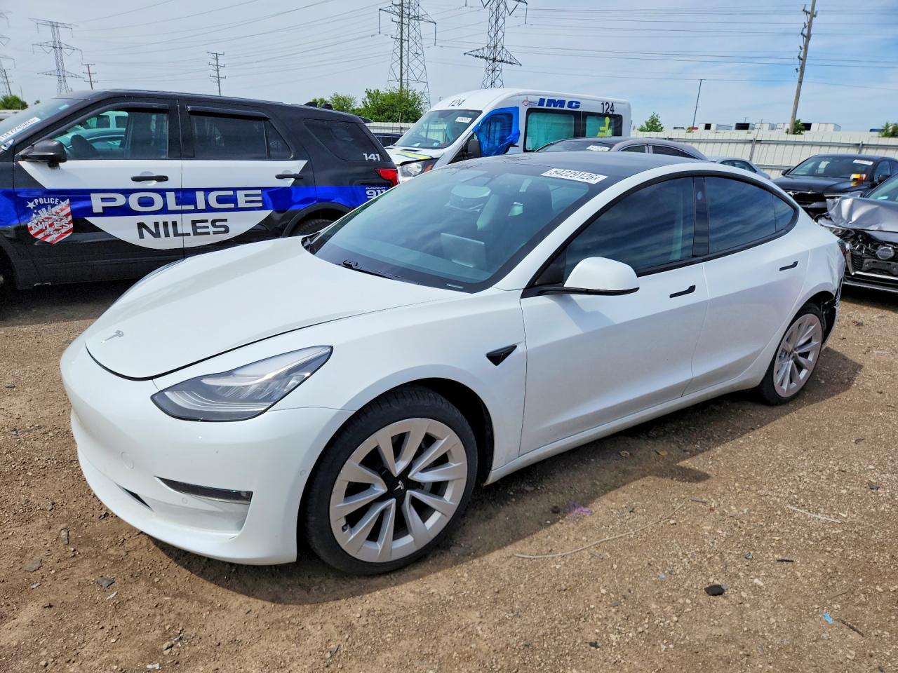 Salvage Tesla Model 3 Image