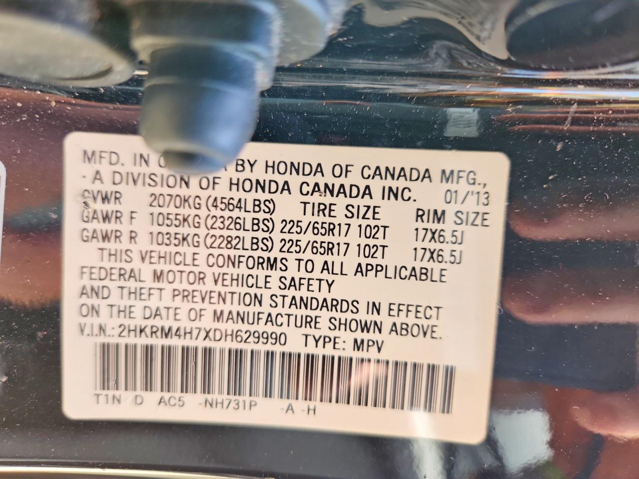 Honda Crv Exl