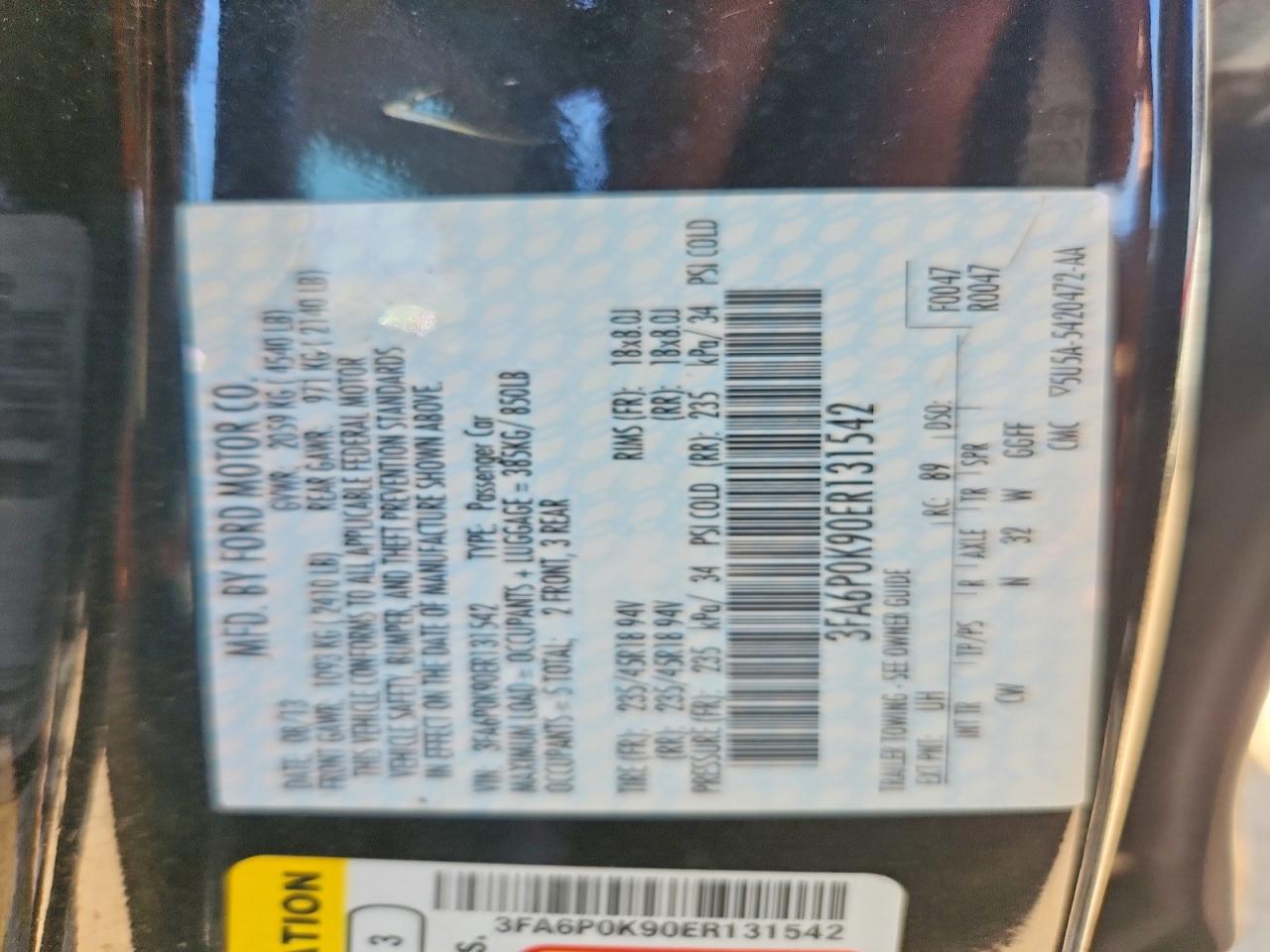Ford Fusion Titanium