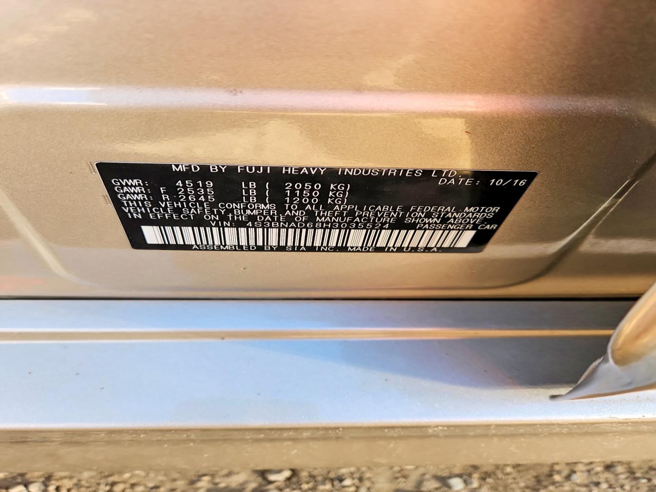 Subaru Legacy 2.5i Premium