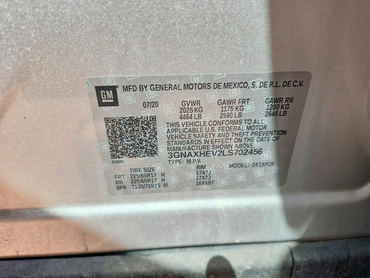 Chevrolet Equinox Ls