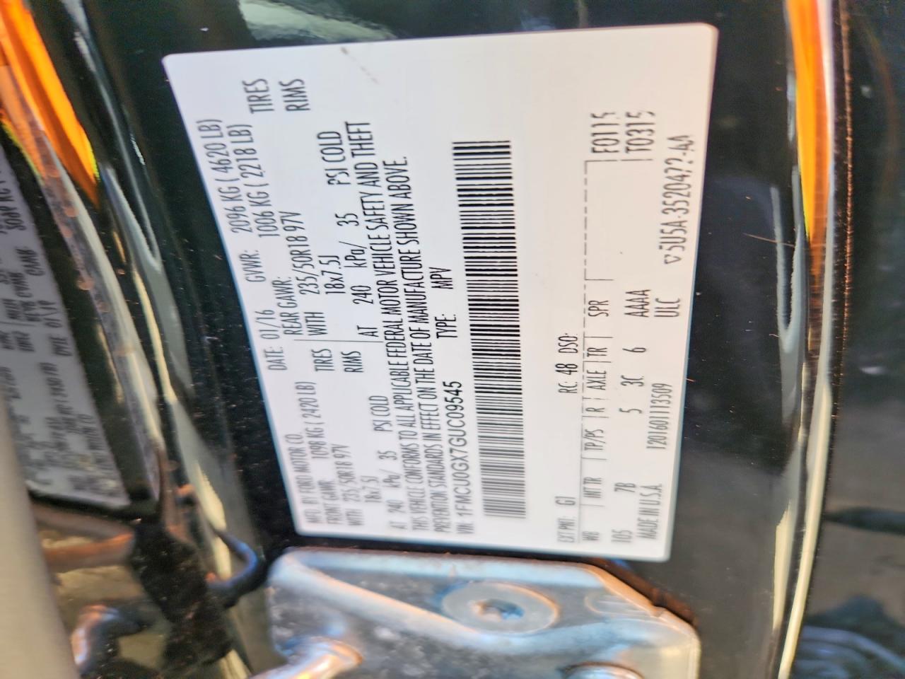 Ford Escape Se
