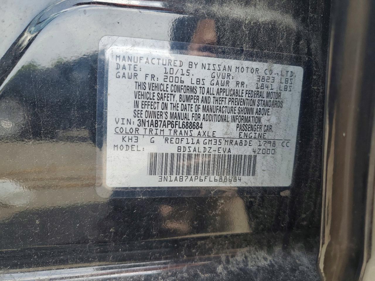Nissan Versa Sv