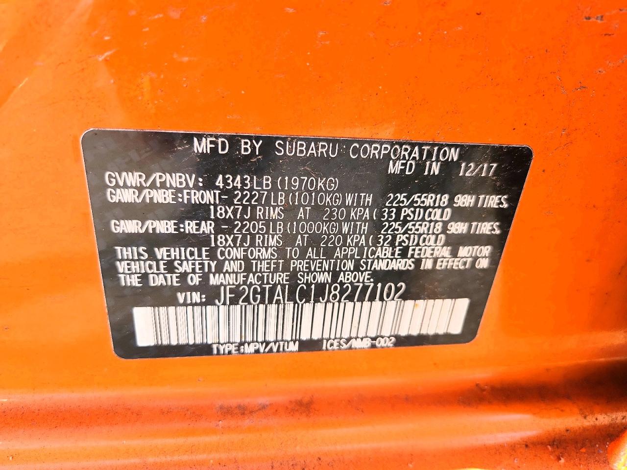 Subaru Crosstrek Limited