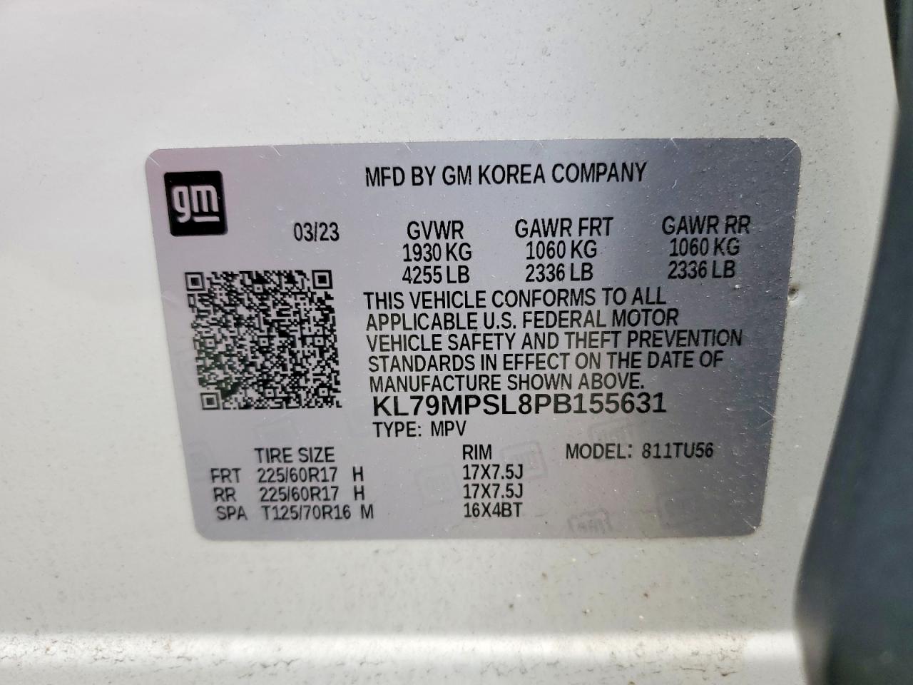 Chevrolet Trailblaze Lt