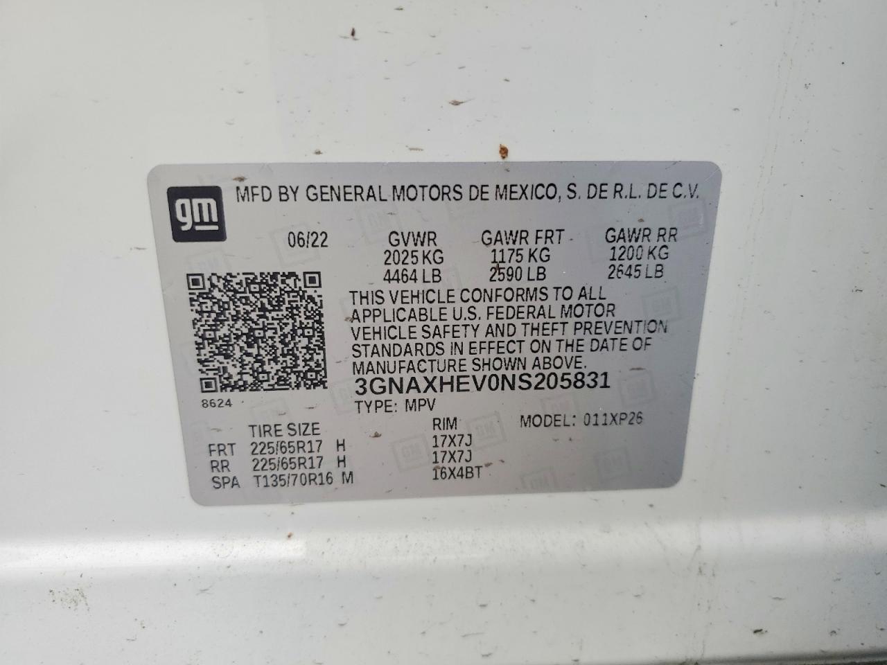 Chevrolet Equinox Ls