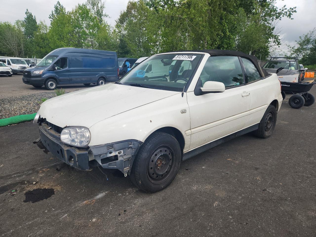 Salvage Volkswagen Cabrio Image