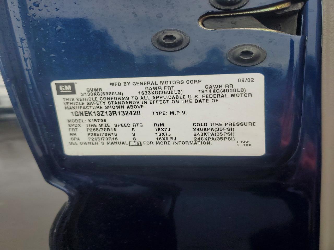 Chevrolet Tahoe K1500