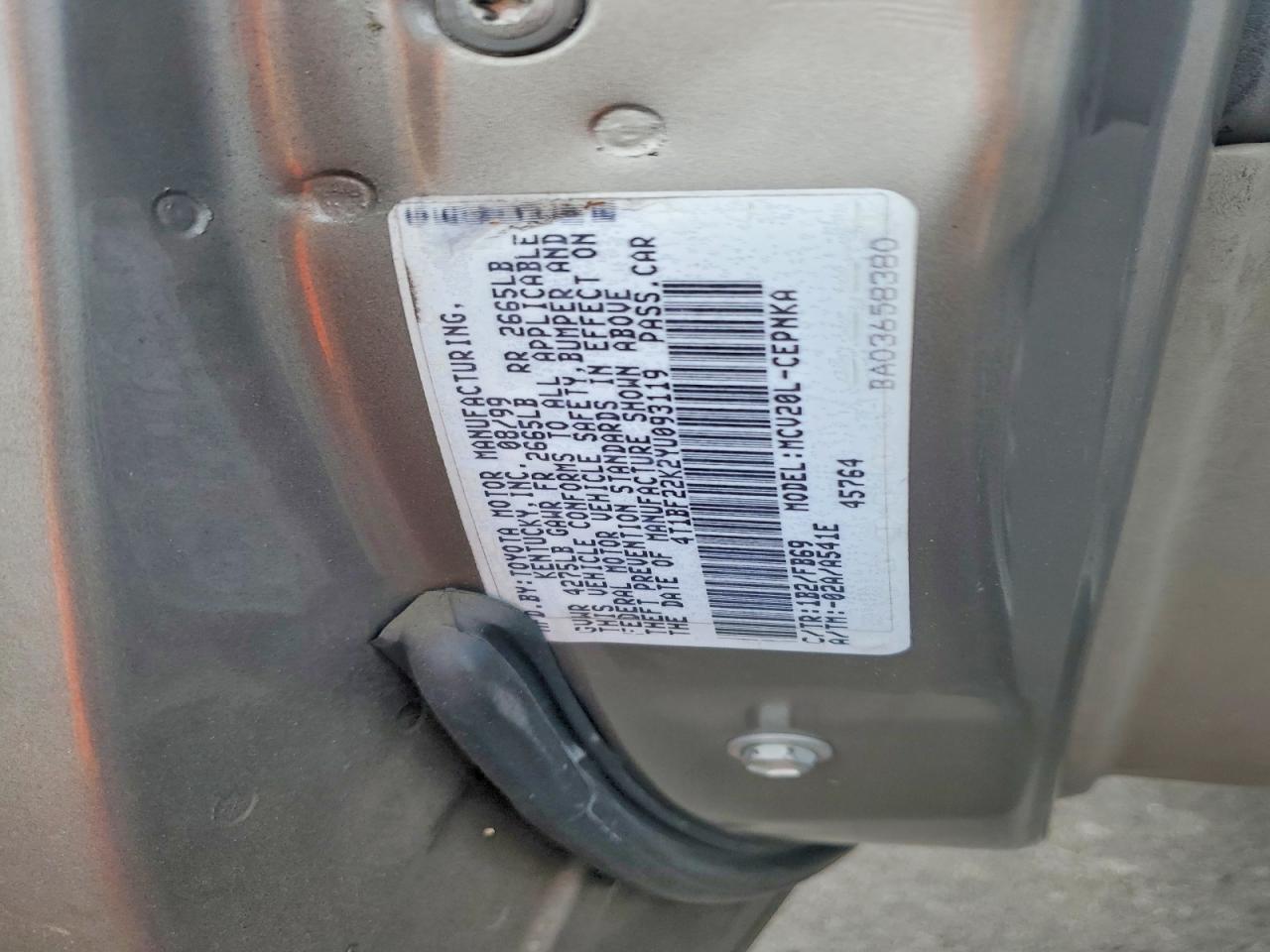 Toyota Camry Le V6