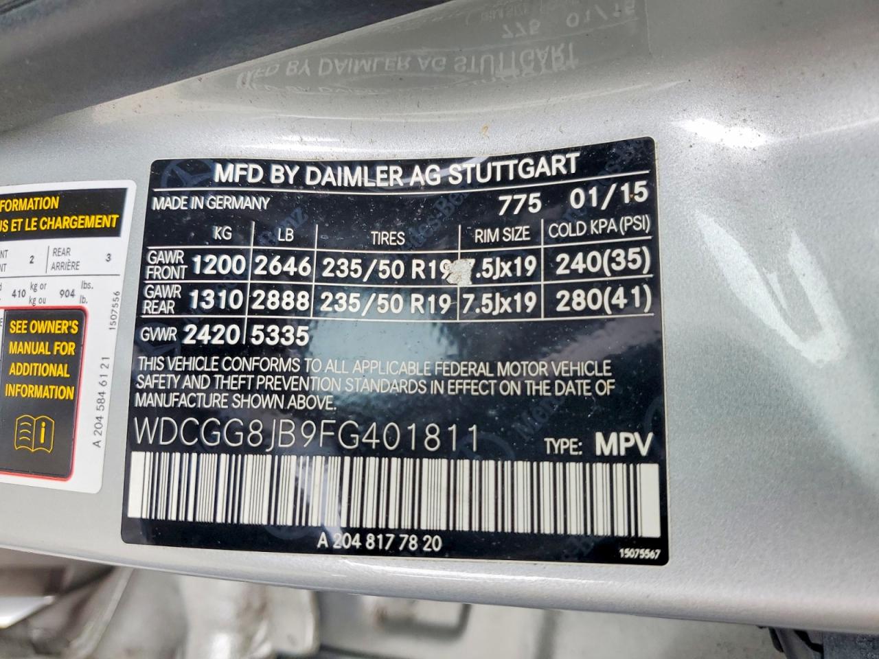 Mercedes-Benz GLK 350 4matic