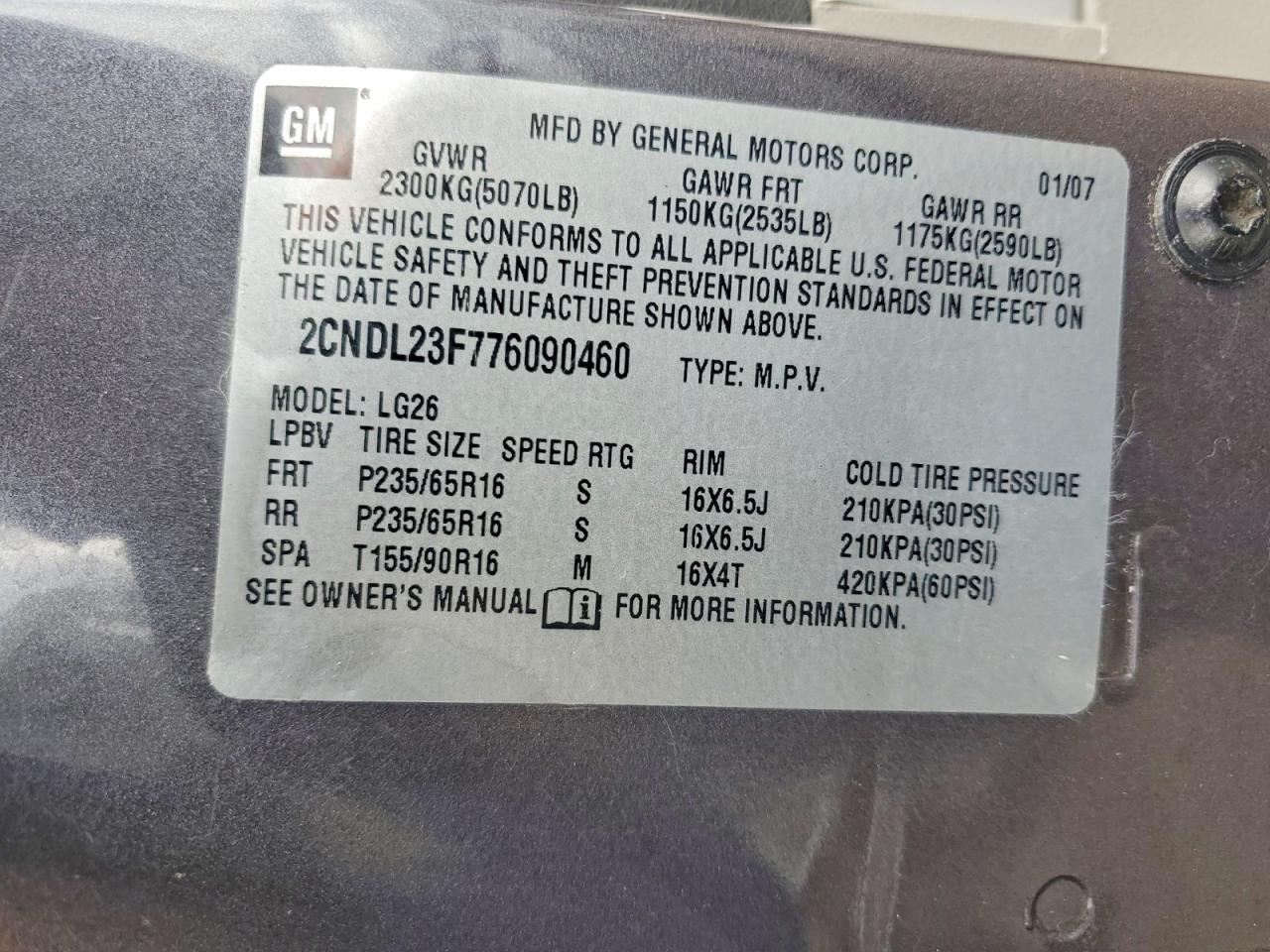 Chevrolet Equinox Ls