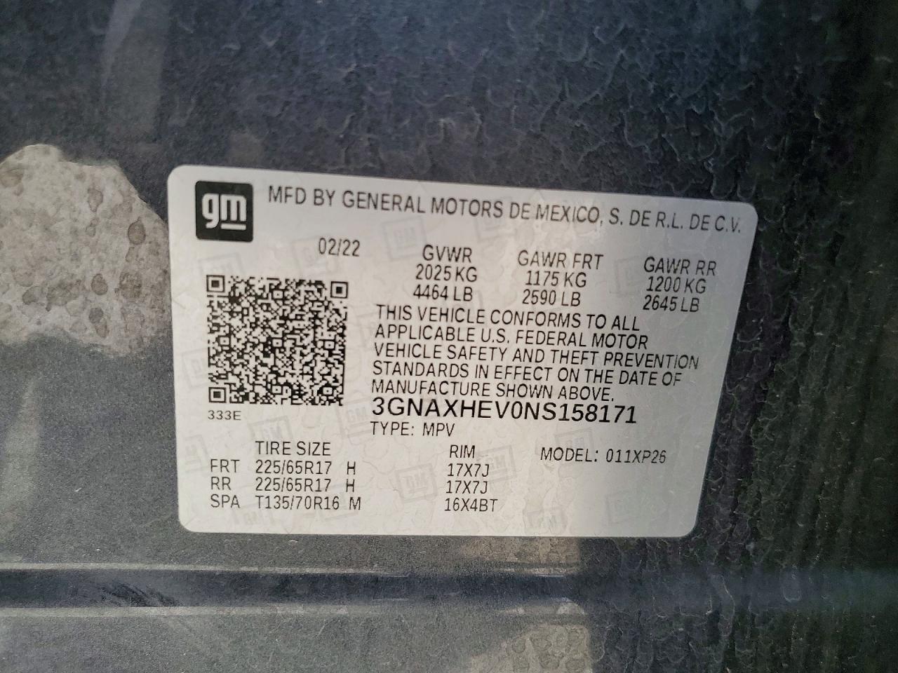 Chevrolet Equinox Ls