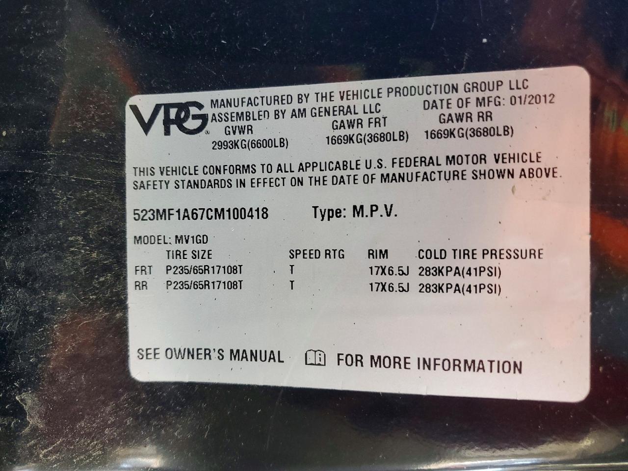 Vpg Mv 1