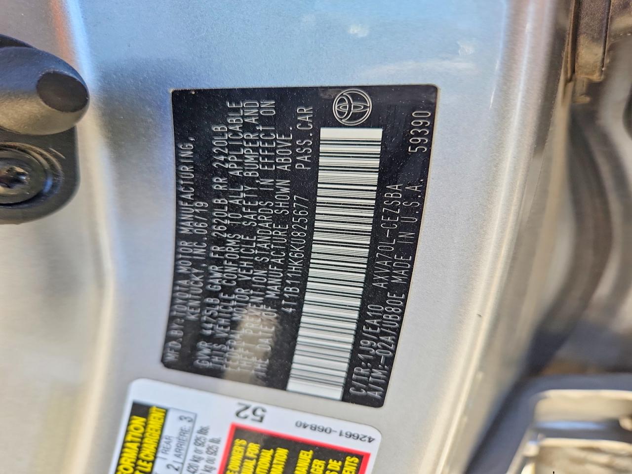 Toyota Camry Se