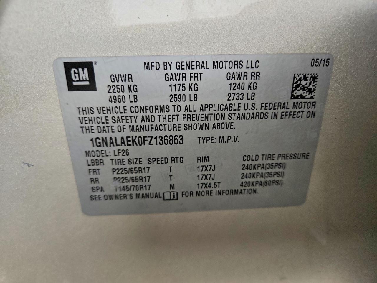 Chevrolet Equinox Ls