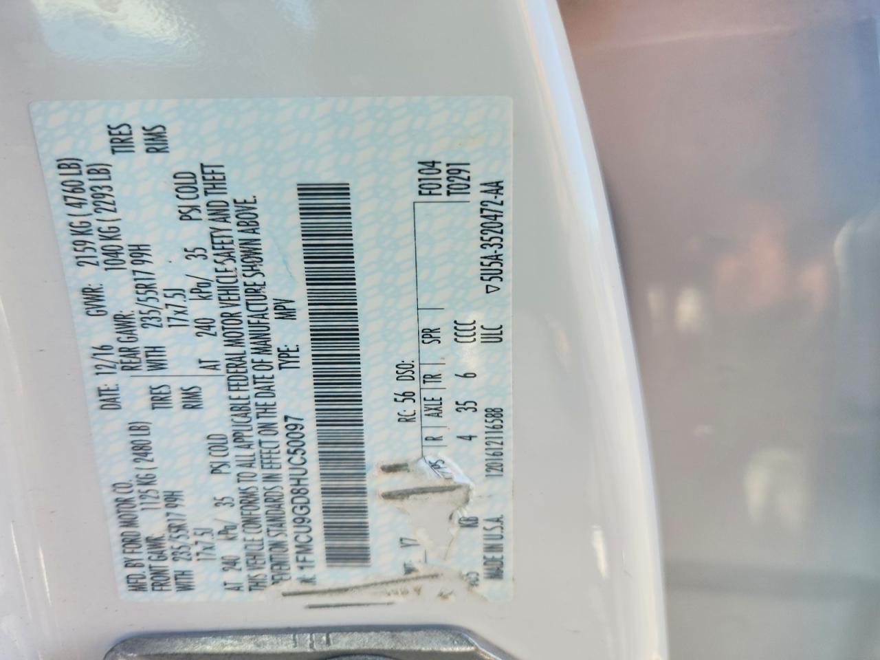 Ford Escape Se